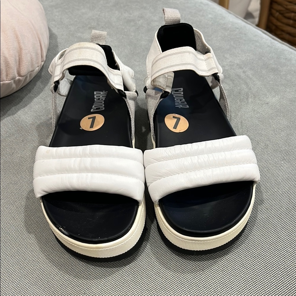 Cougar White Sandals